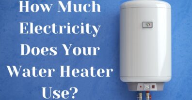 how much electricity water heater use