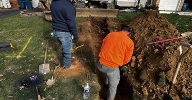 tree roots removal from sewer line